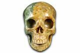 Realistic Autumn Jasper Skull #382113-1